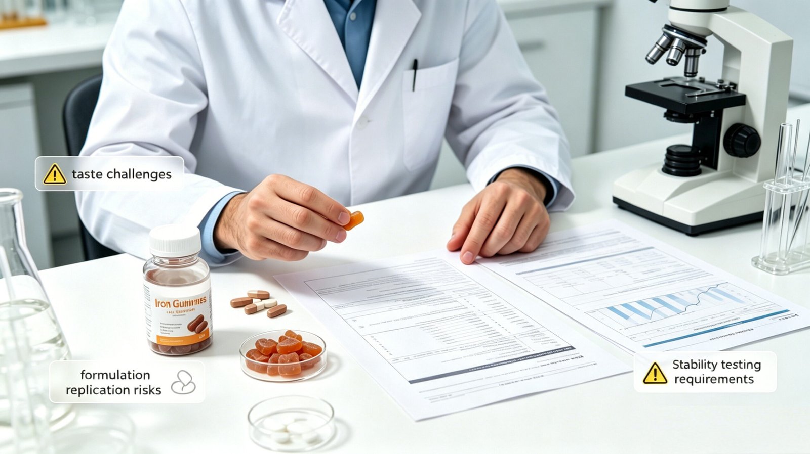 Iron Supplement Product Development Meeting and Formulation Review
