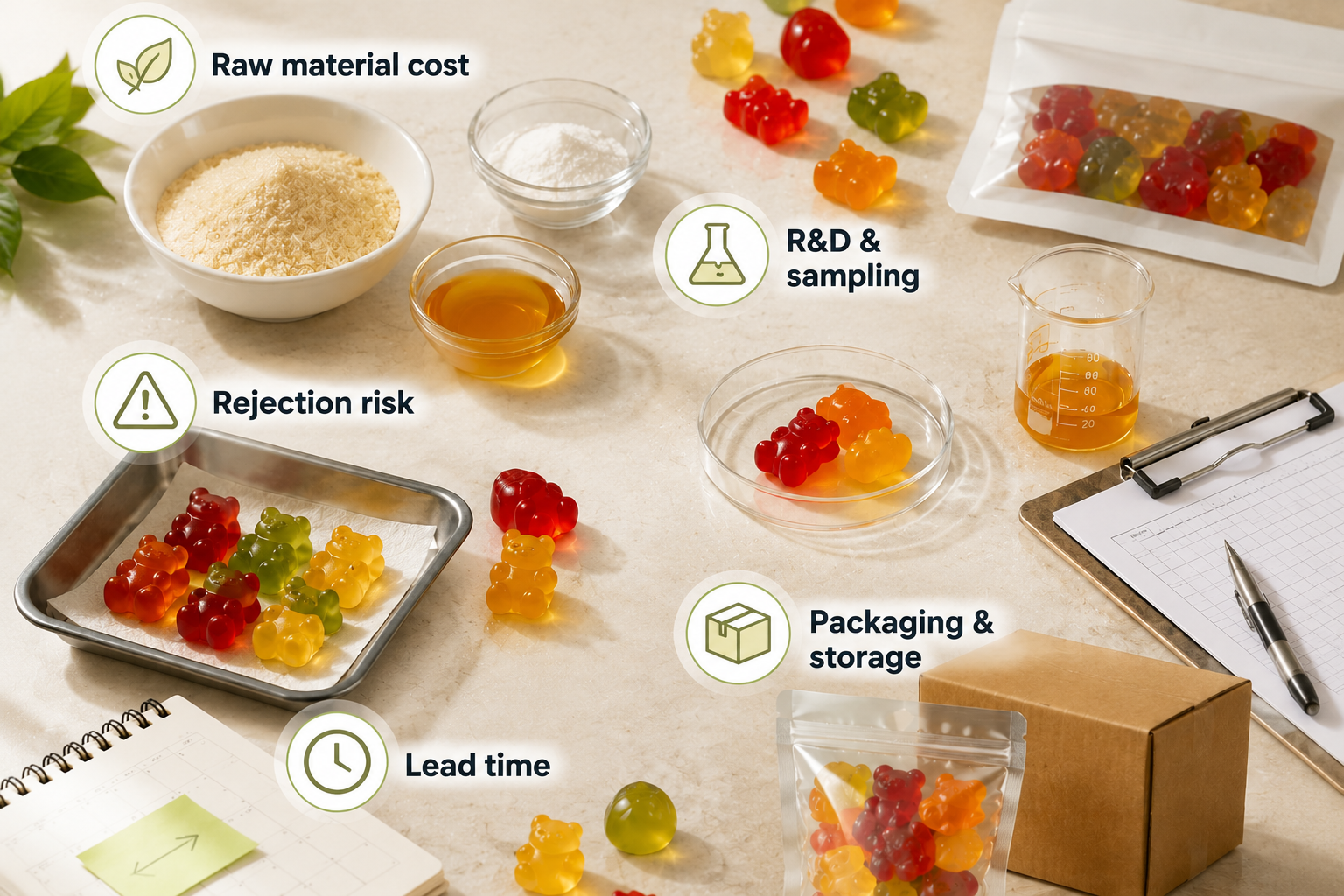 gummy supplement true cost comparison pectin gelatine