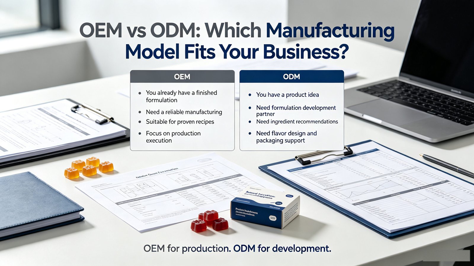 OEM vs ODM gummy manufacturing OEM vs ODM gummy manufacturing