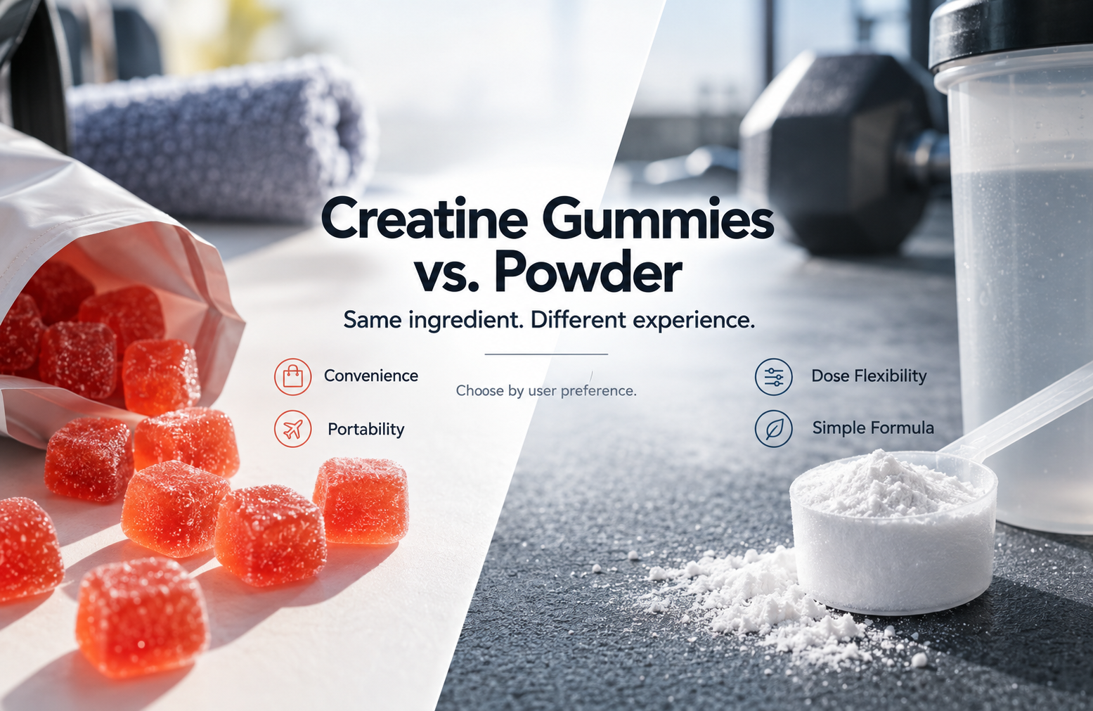 Creatine gummies vs powder creatine gummies vs powder comparison