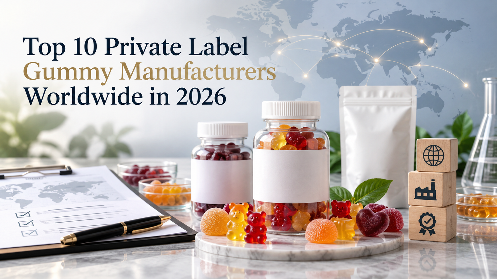 top private label gummy manufacturers worldwide in 2026