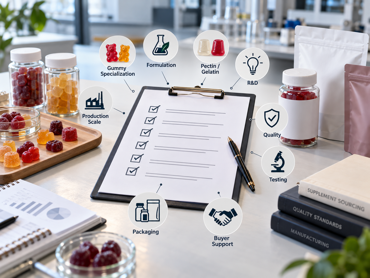 private label gummy manufacturer evaluation criteria