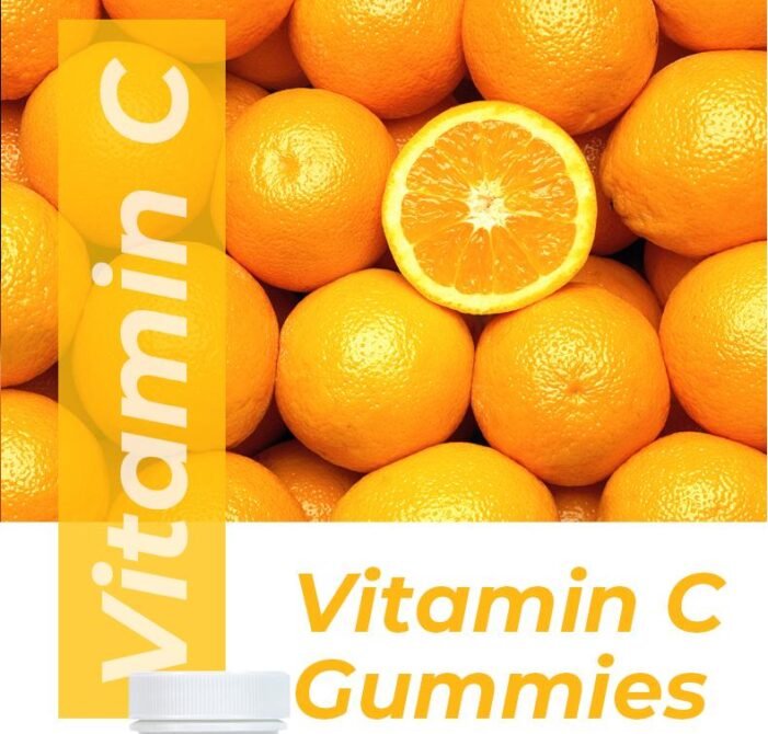 Vitamin C Gummies- Vitamin C 120mg for Immune Support- Vegetarian Gummies- Orange Flavored - Image 3