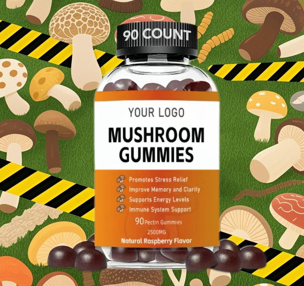 Mushroom Gummy Supplements