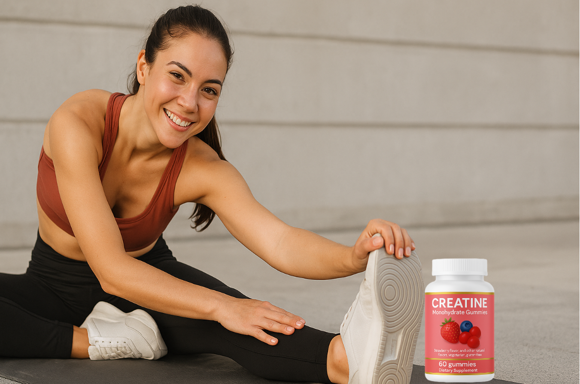 A better choice for fitness: Creatine gummies