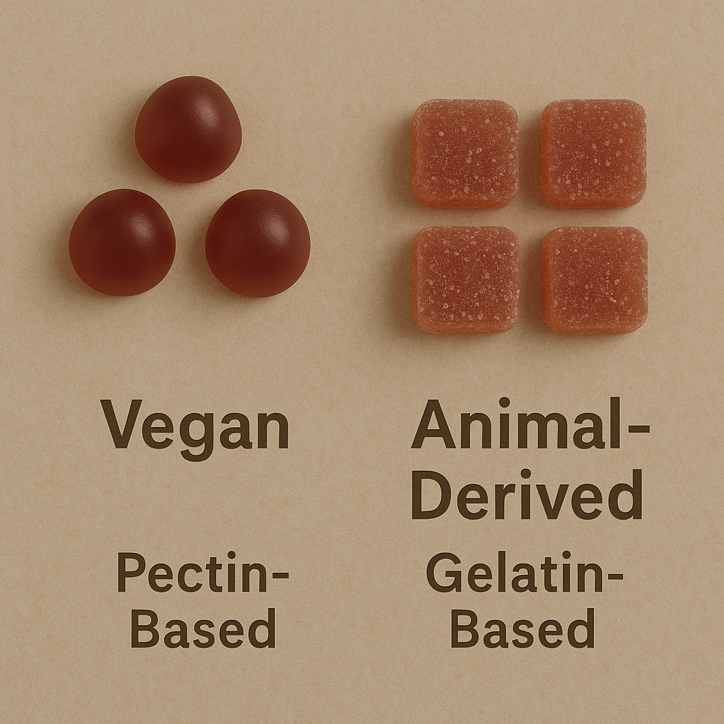 Pectin Gummies vs. Gelatin Gummies