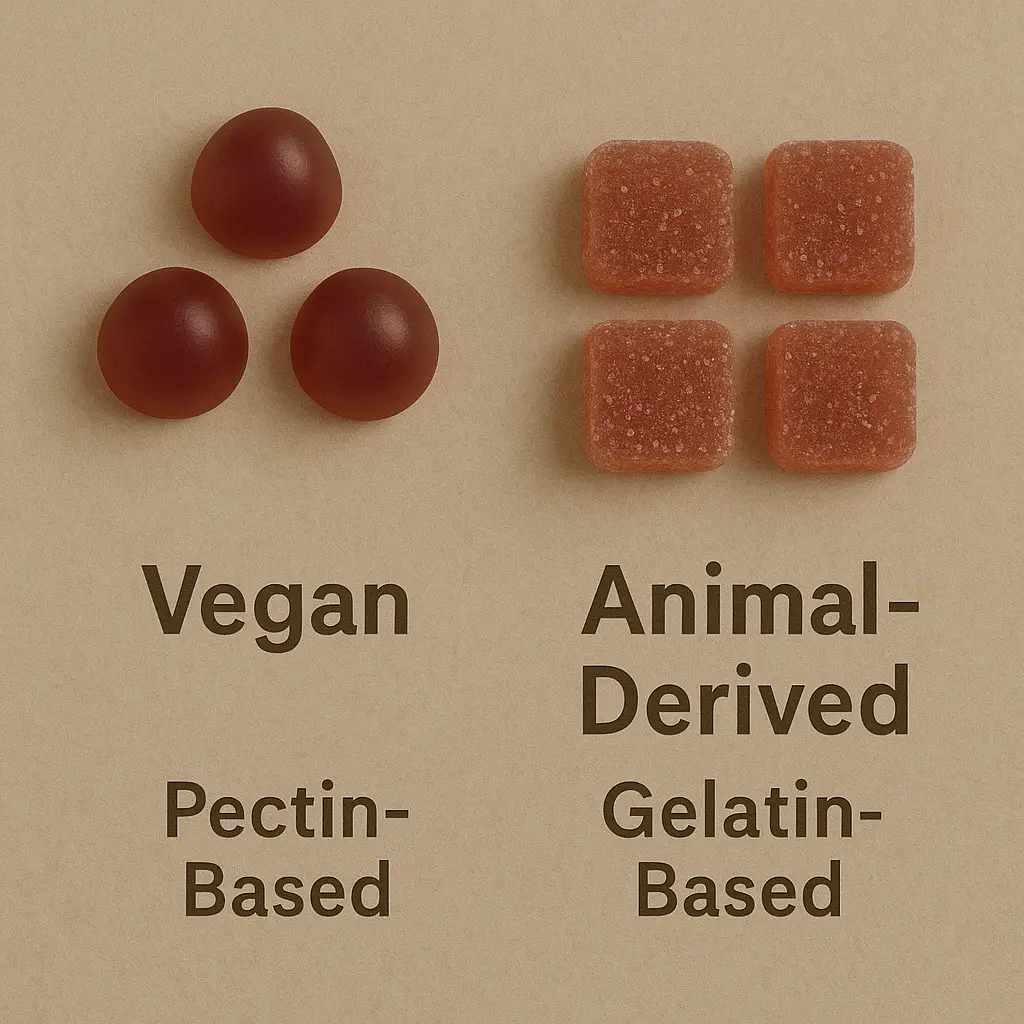 Pectin Gummies vs. Gelatin Gummies