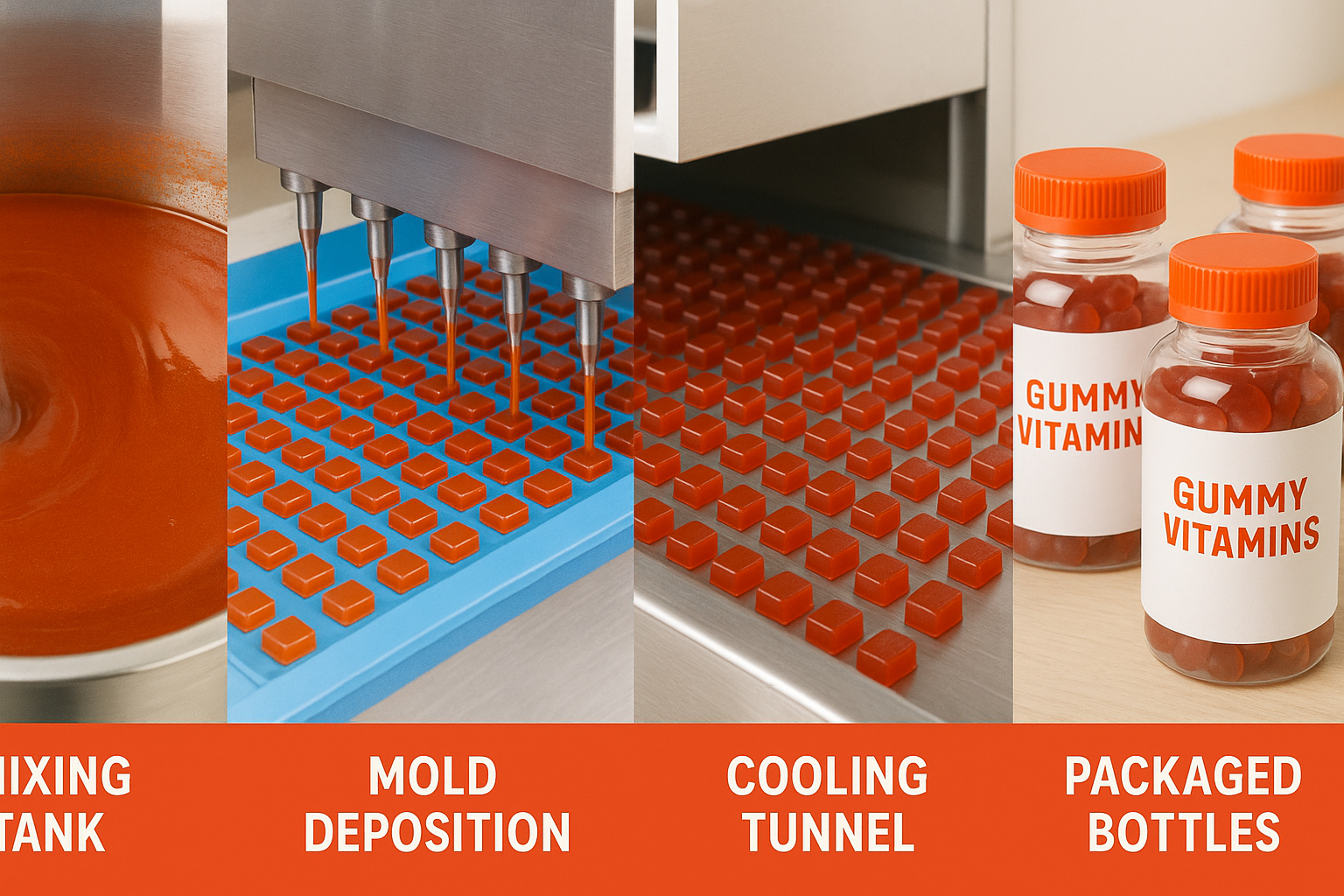Gummy Vitamin Manufacturing