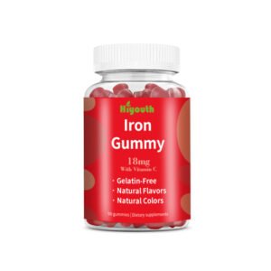 Iron 18 mg Gummies with Vitamin C for Adults