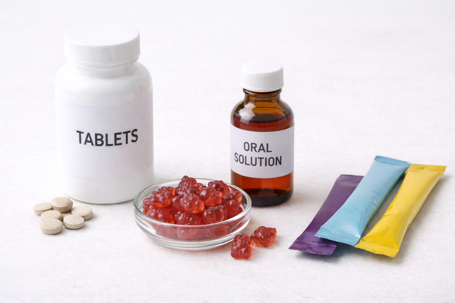 Why Gummies, Stick Packs & Liquid Shots Are Overtaking Traditional Tablets