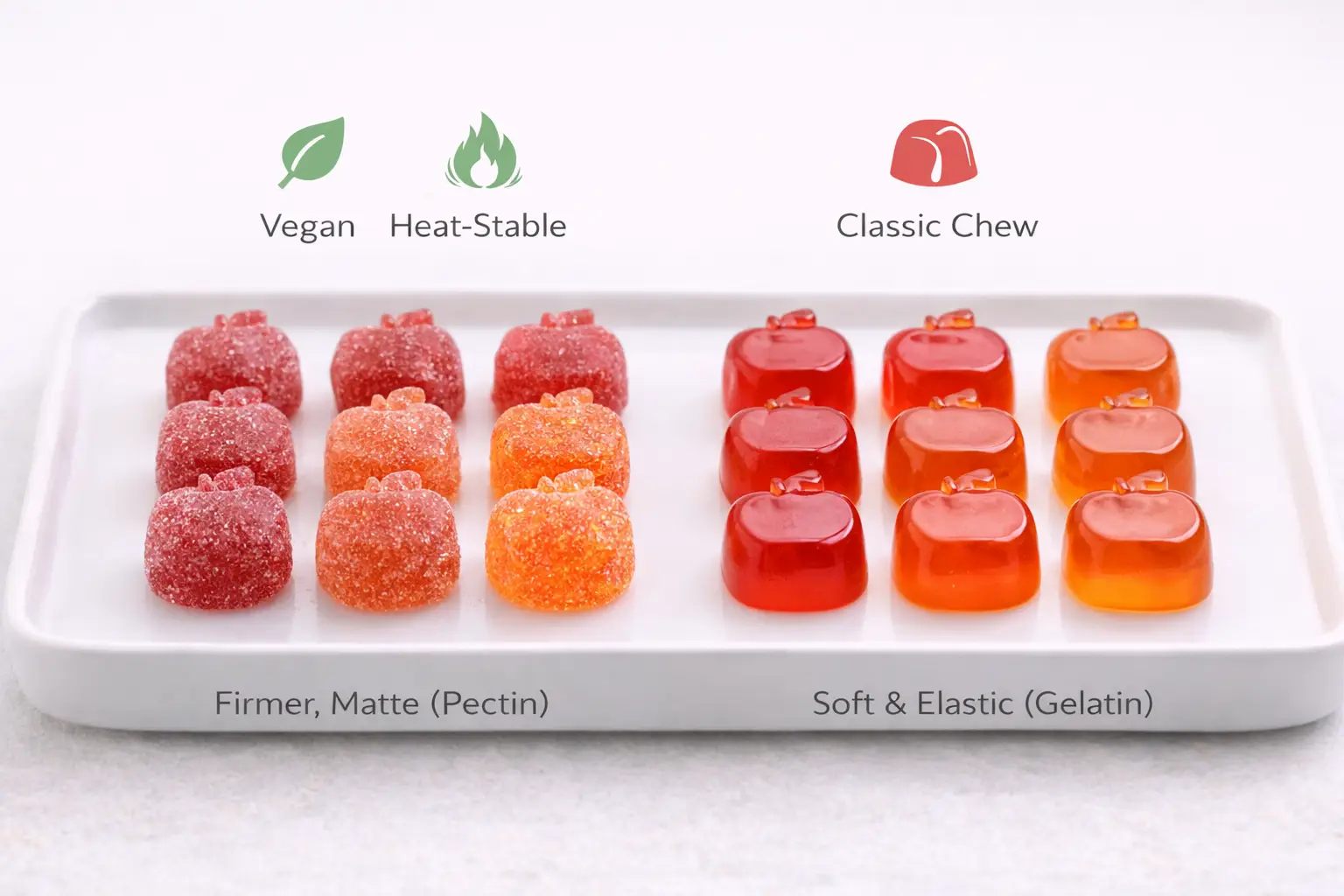 Pectin vs Gelatin for Gummies