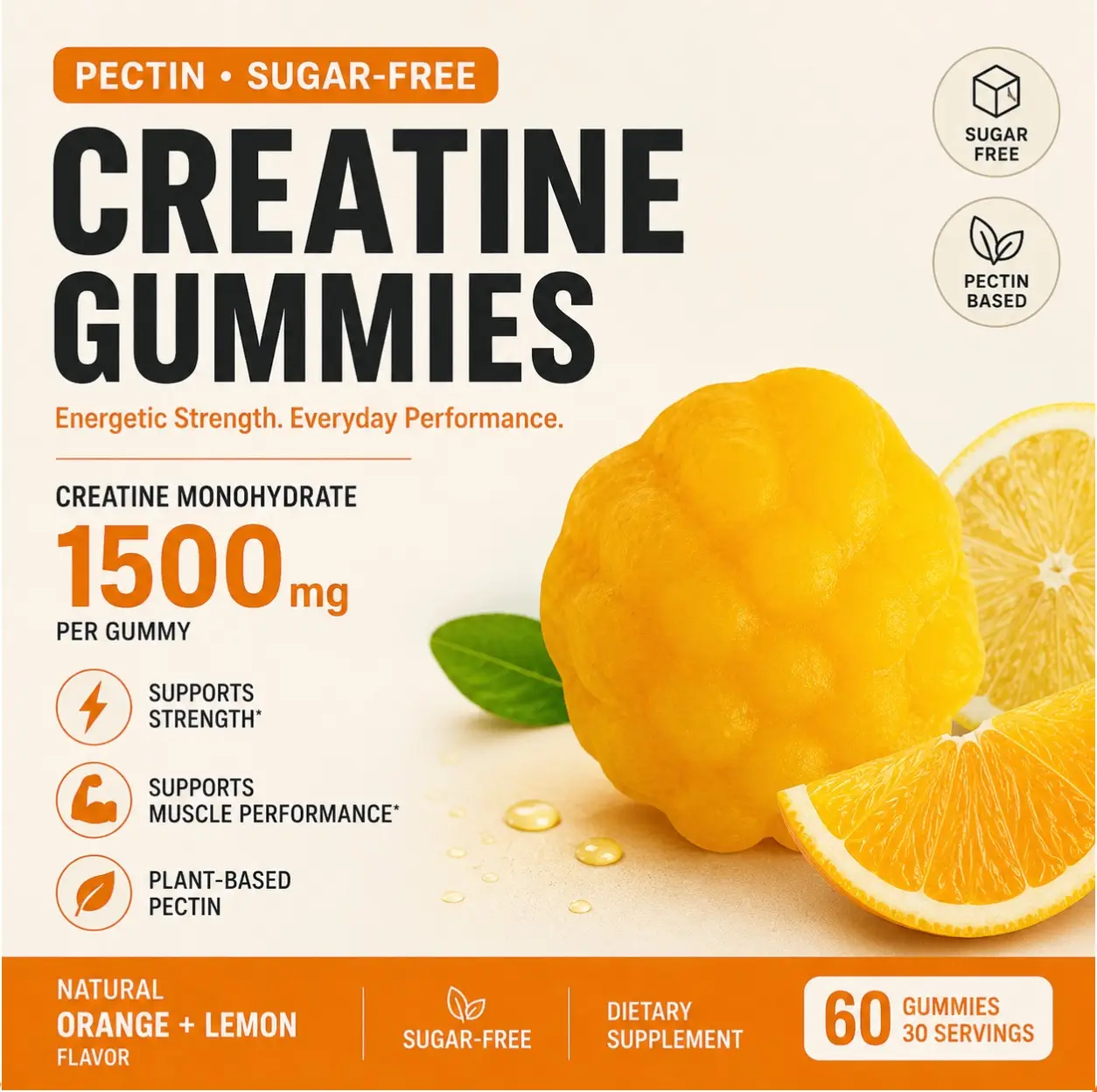 Sugar-Free Creatine Gummies