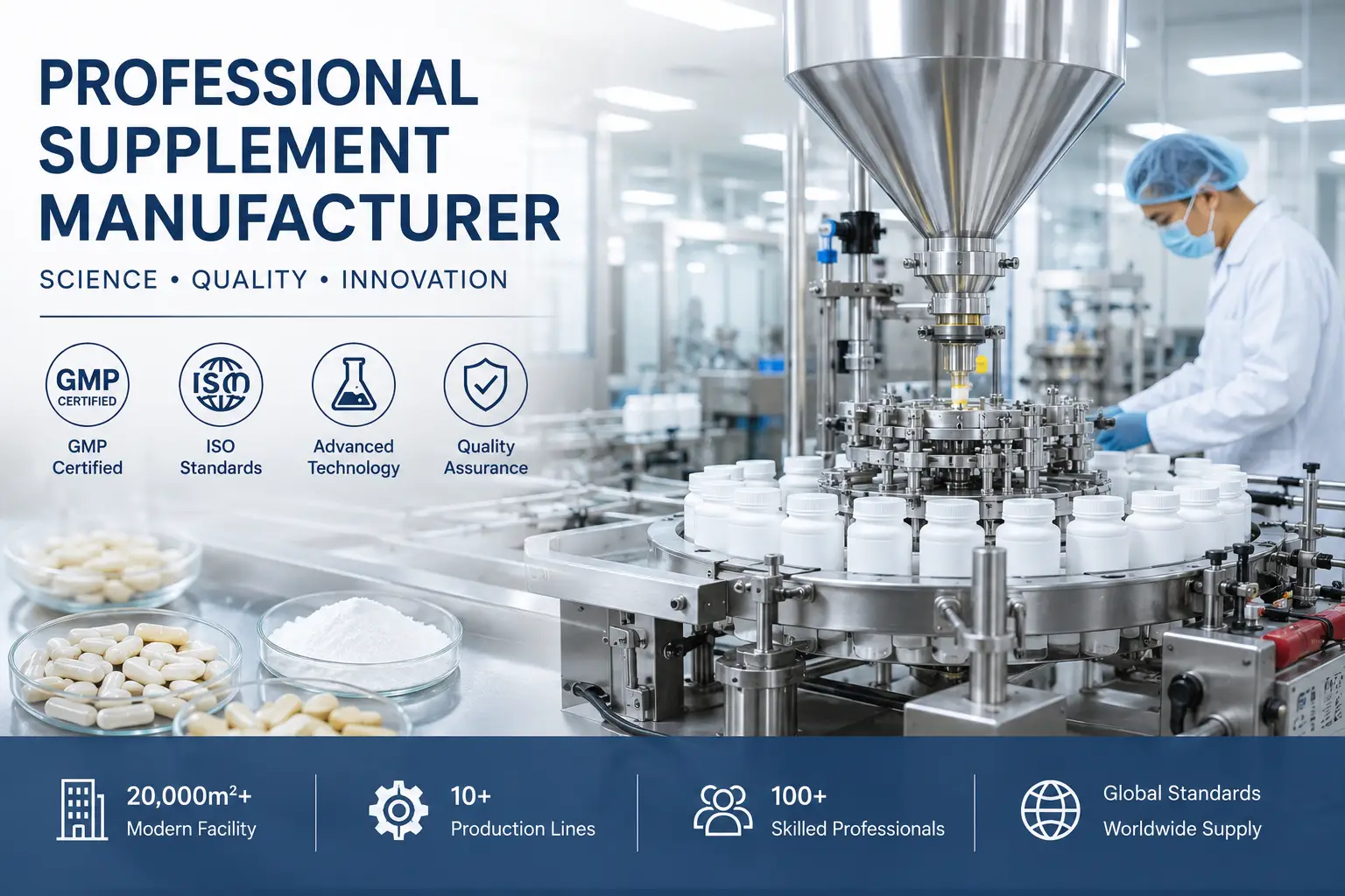 supplement manufacture