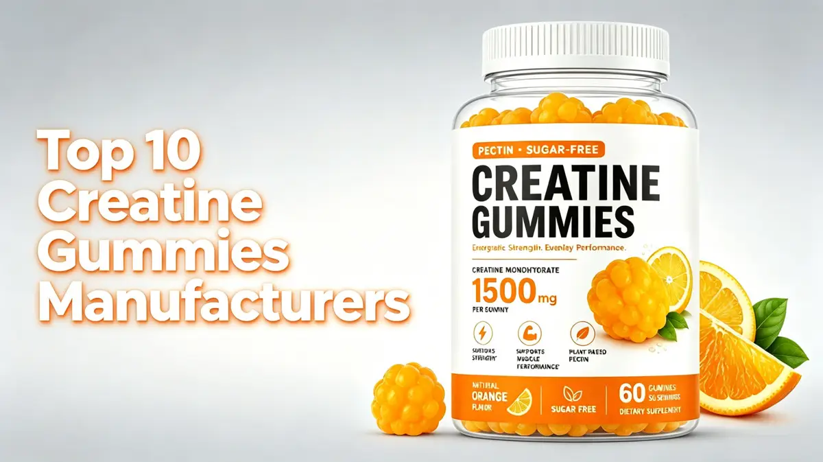 Top Creatine Gummies Manufacturers