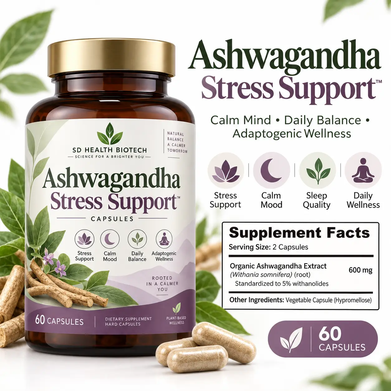 Ashwagandha Capsules Manufacture